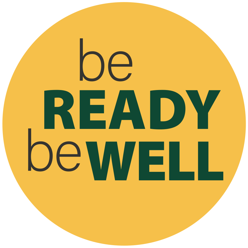 image logo for Be Ready, Be Well (BRBW) a wellness program for students with disabilities and mental health needs